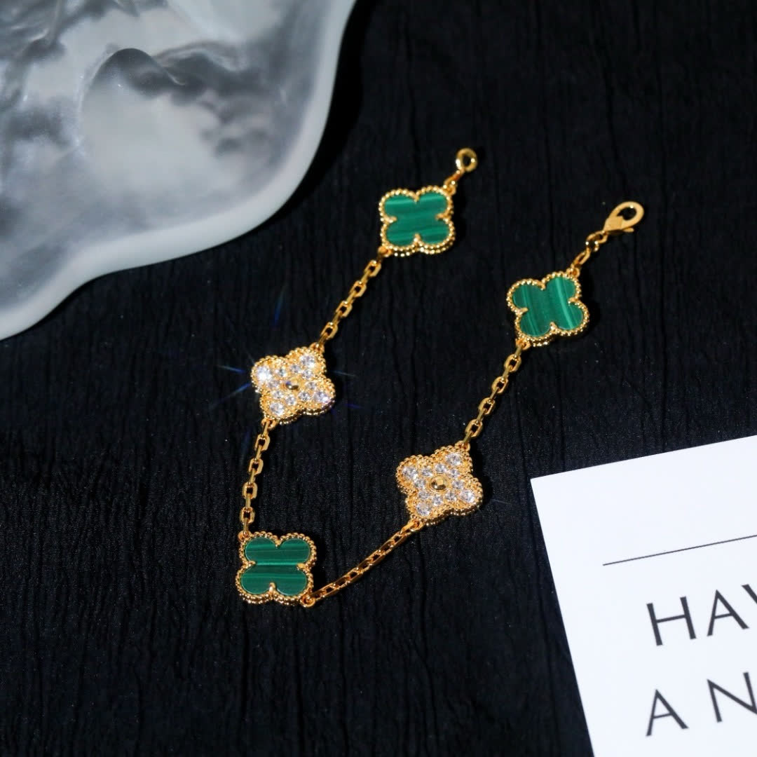 Van Cleef & Arpels Vintage Alhambra Gold Bracelet